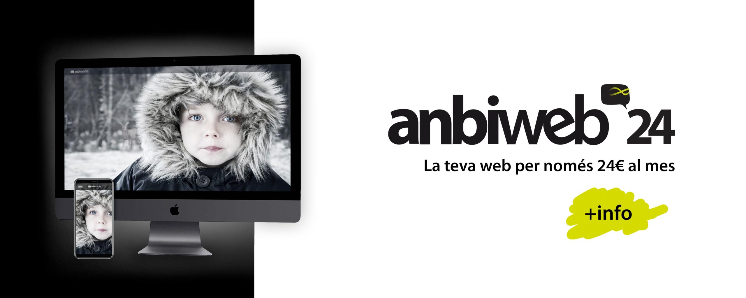 anbiweb24: La teva pàgina web per 24€ al mes a anbimedia