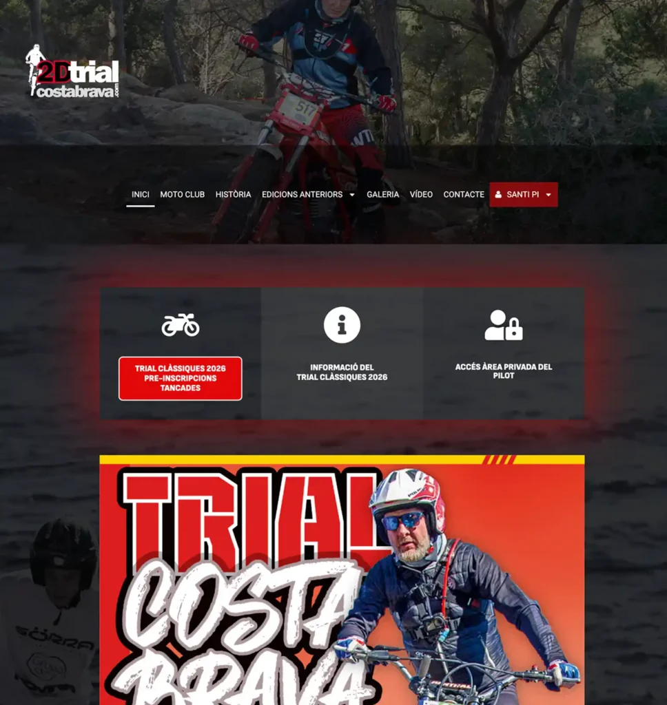 Motoclub Costa Brava Trial Classiques · anbimedia disseny